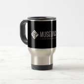 Museums-Alaska-Reise-Tasse mit Griff Reisebecher (Vorderseite Links)