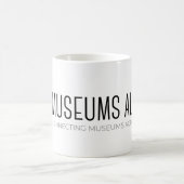 Museums-Alaska-Tasse Kaffeetasse (Mittel)