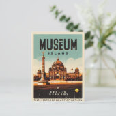 Museumsinsel Berlin - das historische Herz Berlins Postkarte (Stehend Vorderseite)