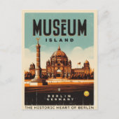Museumsinsel Berlin - das historische Herz Berlins Postkarte (Vorderseite)