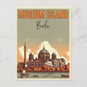 Museumsinsel Berlin - das historische Herz Berlins Postkarte