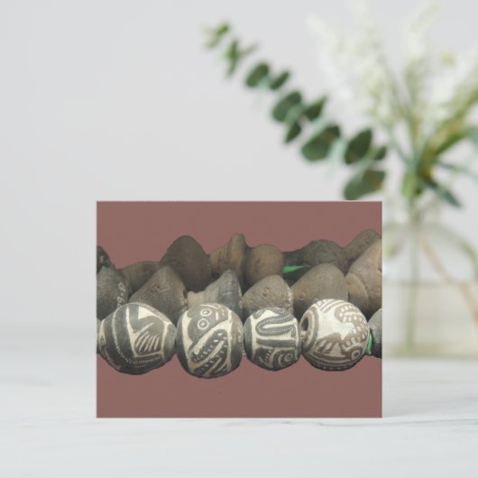 Museumskirschen aus Ecuador Postkarte (Stehend Vorderseite)