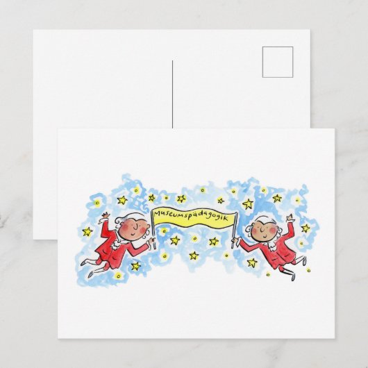 Museumspädagogik Postkarte (Vorne/Hinten)