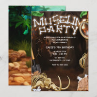 MUSEUMSPARTY Dinosaurierknochen Mystery Cave Gebur