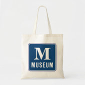 Museumssign Tote Tag Tragetasche (Vorne)