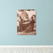 Mush Faker und Ginger Beer Maker von 'Street Lif Leinwanddruck (Insitu (Holzboden))