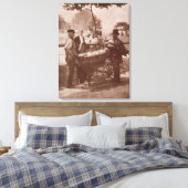 Mush Faker und Ginger Beer Maker von 'Street Lif Leinwanddruck (Insitu (Schlafzimmer))