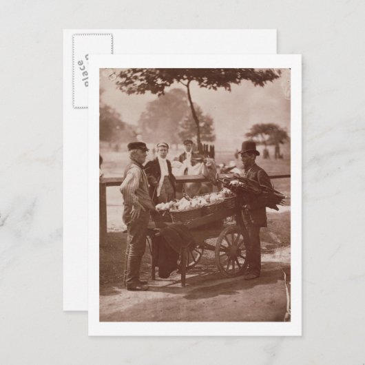 Mush Faker und Ginger Beer Maker von 'Street Lif Postkarte (Vorne/Hinten)