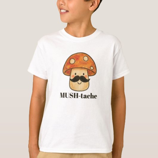 MUSH-Schnurrbart T-Shirt (Vorderseite)