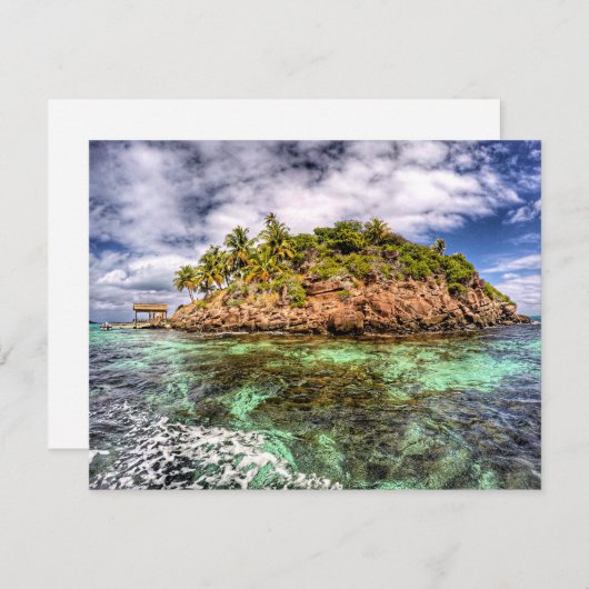 Musha Cay, Bahamas landschaftliche Sicht (Vorne/Hinten)