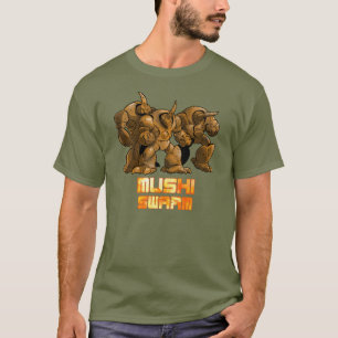 Mushi Schwarm Brown T-Shirt