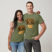 Mushi Schwarm Brown T-Shirt (Unisex)