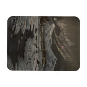 Mushing Aurora Magnet (Horizontal)