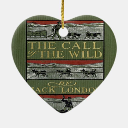 "Mushing" Keramik Ornament (Hinten)