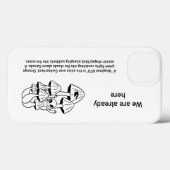 Mushroom Alien Case-Mate iPhone Hülle (Rückseite (Horizontal))