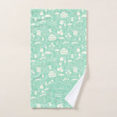 Mushroom Aqua Cream Badhandtuch Set (Handtuch)