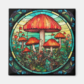 Mushroom Art Magnet (Vorne)