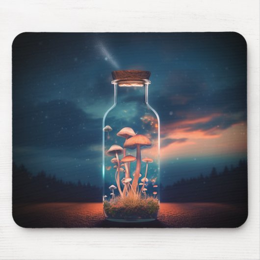 Mushroom Art Mousepad (Vorne)