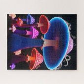 Mushroom Art Puzzle (Horizontal)