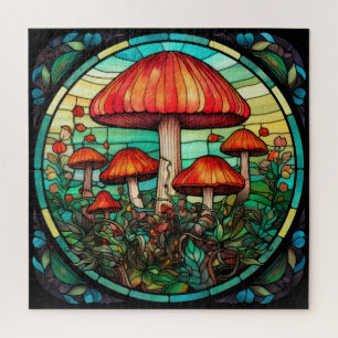 Mushroom Art Puzzle