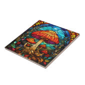Mushroom Art Tile Fliese (Seite)