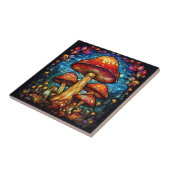 Mushroom Art Tile Fliese (Seite)