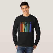 Mushroom auf Vintager Ebene T-Shirt (Vorne ganz)