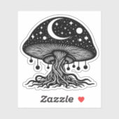 Mushroom Aufkleber (Blatt)