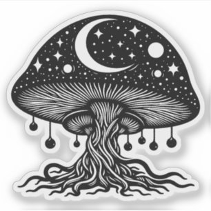 Mushroom Aufkleber
