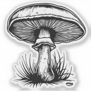 Mushroom Aufkleber