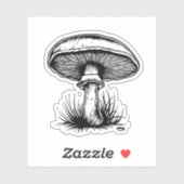 Mushroom Aufkleber (Blatt)