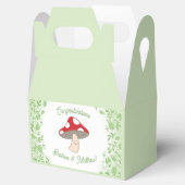 Mushroom Baby Dusche Danke Geschenkschachtel (Geöffnet)