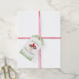 Mushroom Baby Dusche Geschenkanhänger