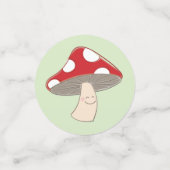 Mushroom Baby Dusche Konfetti (Klein Vorderseite)
