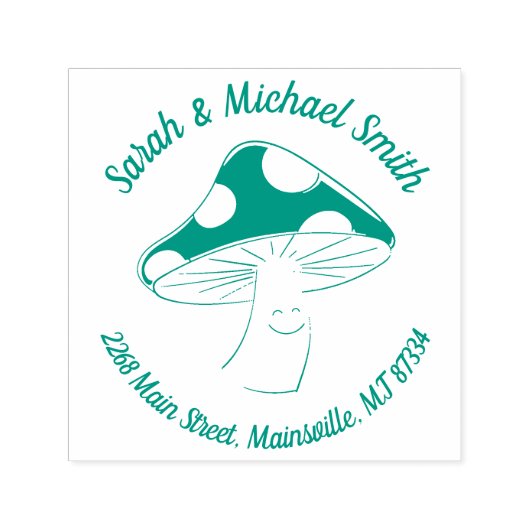 Mushroom Baby Dusche Permastempel (Design)