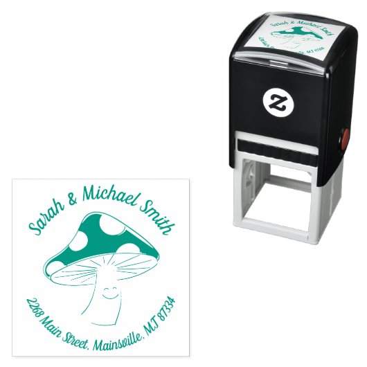 Mushroom Baby Dusche Permastempel (Beispiel)