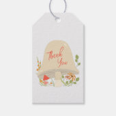 Mushroom Baby Dusche Woodland Geschenkanhänger (Vorderseite)