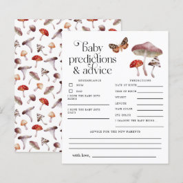 Mushroom-Babyvoraussagen und Ratenkarte