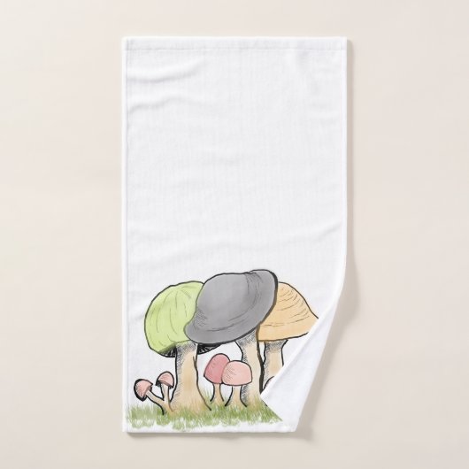 Mushroom  badhandtuch set (Handtuch)
