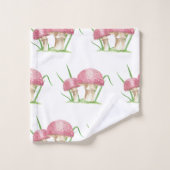 Mushroom Badhandtuch Set (Waschlappen)