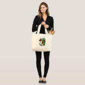 Mushroom-Bag Jumbo Stoffbeutel (Vorderseite (Model))