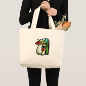 Mushroom-Bag Jumbo Stoffbeutel (Vorderseite (Produkt))