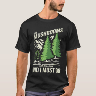 Mushroom baut die Pilze an und ich T-Shirt