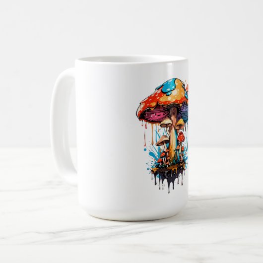 Mushroom blitz kaffeetasse (Vorderseite Links)