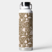 Mushroom Brown Cream Cooler Trinkflasche (Rückseite)