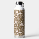 Mushroom Brown Cream Cooler Trinkflasche (Vorderseite)