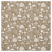 Mushroom Brown Cream Stoff (Muster)