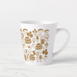 Mushroom Brown Latte Tasse