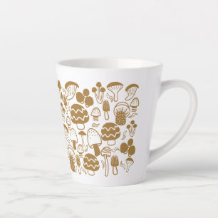 Mushroom Brown Latte Tasse