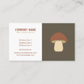 Mushroom Business Card Visitenkarte (Vorderseite)